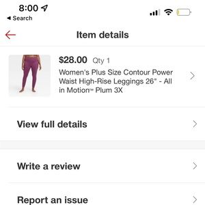 Plum colored leggings